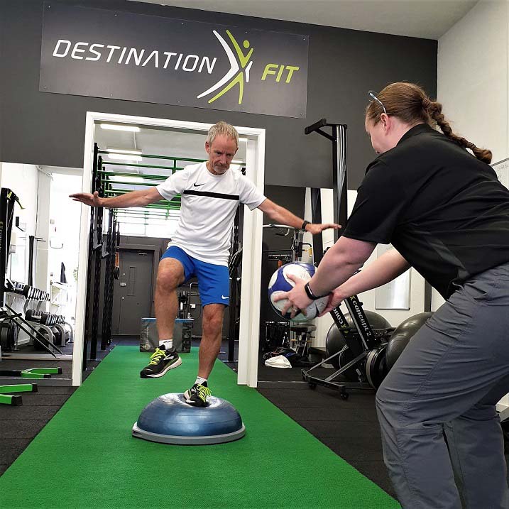 Strength and conditioning equipment used in sports injury rehabilitation