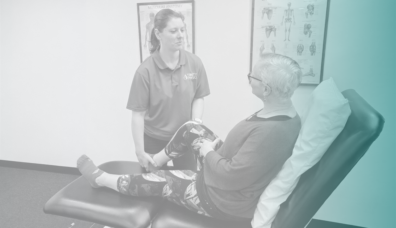 Trinity Physiotherapy clinic room